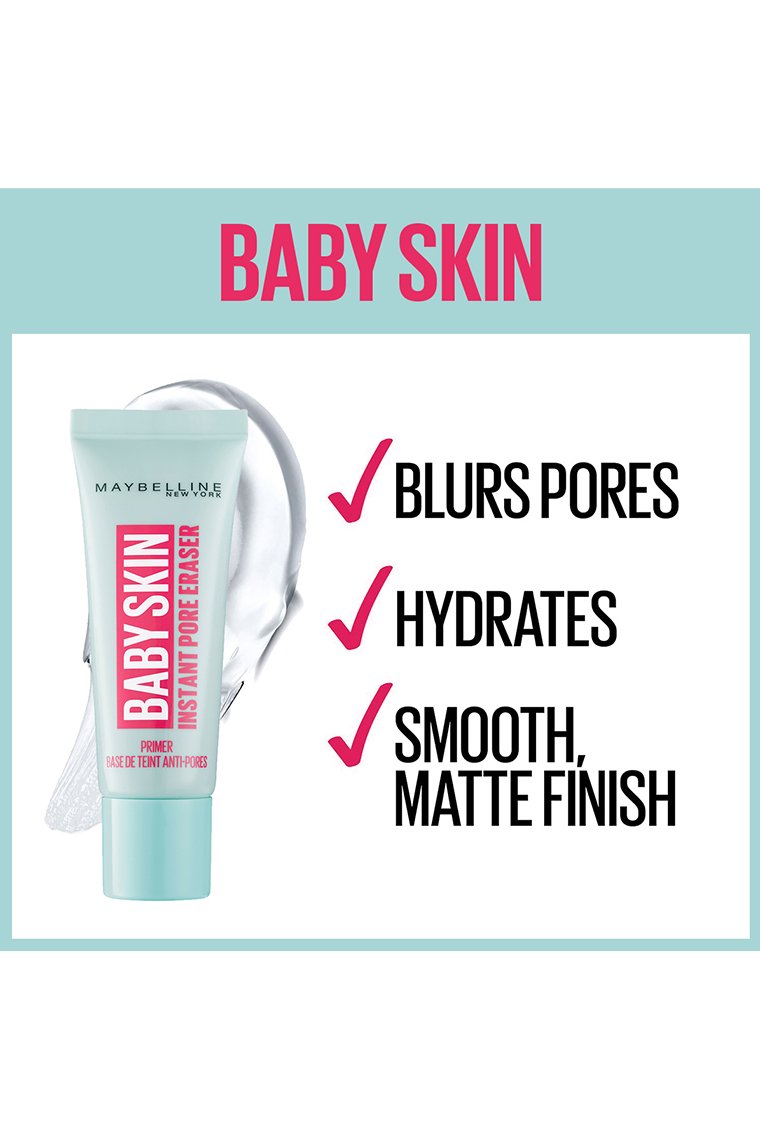 Baby Skin instant pore eraser | Maybelline Master
