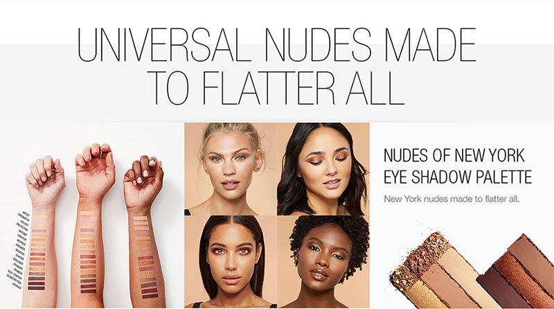 Maybelline Nudes of New York PDP universal nudes