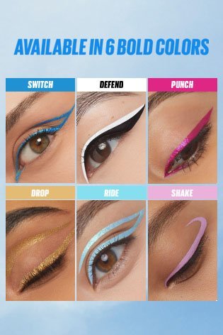 Tattoo Play Liner - 6 Bold Colours