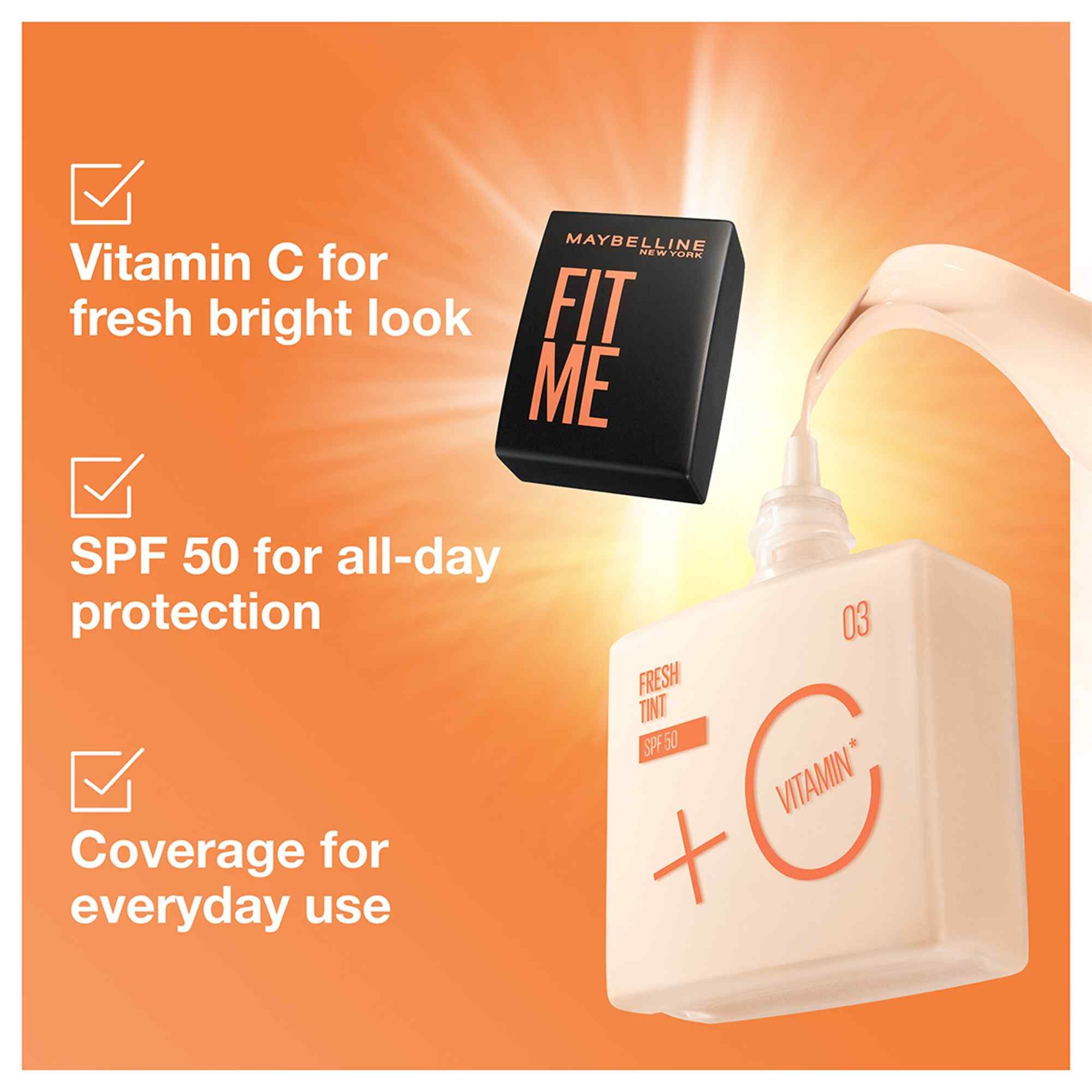 Fit Me Fresh Tint SPF 50 Benefits